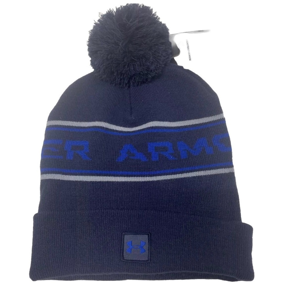 UNDER ARMOUR  "HalfTime Pom" Knit Beanie NWT